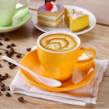 ceramic expresso coffee cups set
